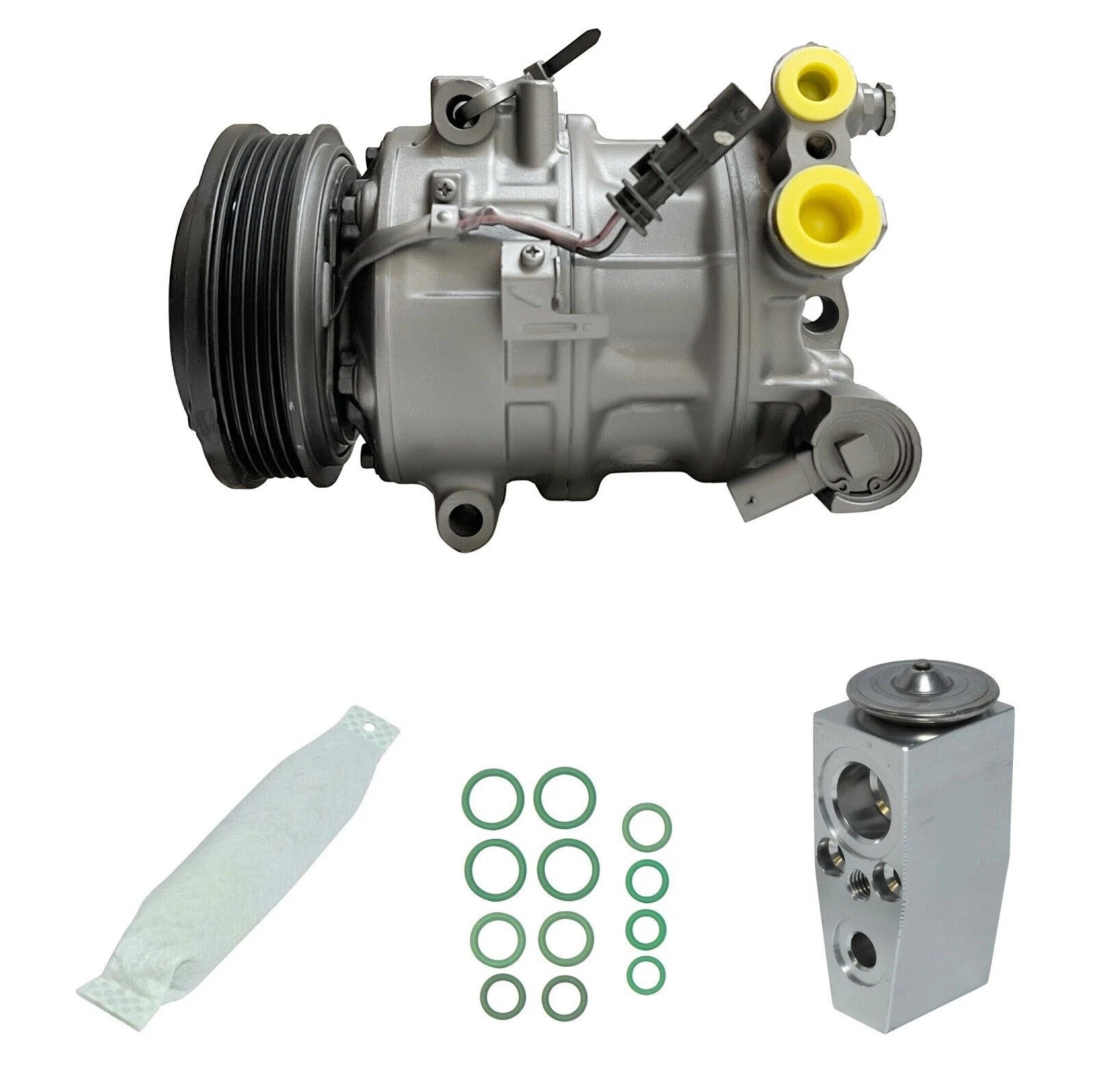 AC Compressor Kit Replacement for Chevrolet Cruze 1.4L Turbo (2019–2019)