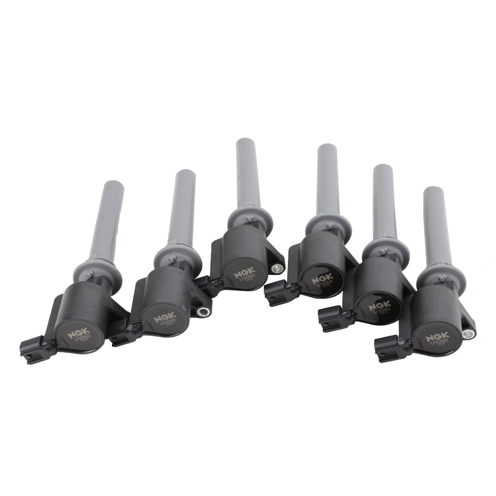 Set of 6 NGK U5060 Ignition Coils for Ford Mazda Mercury