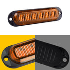 Set of 16 Waterproof Amber LED Trailer Truck Side Clearance Marker Lamps