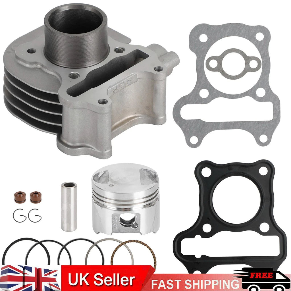 Cylinder Piston Kit for Suzuki Let's 4 UZ50 (CA41A A50G) 12111-32G01 11211-32G00
