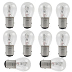 10pcs 6V 1154 Taillight Bulbs for Honda CT70 (1972–1982) CB125S (1973–1982) XL185S (1979–1983)