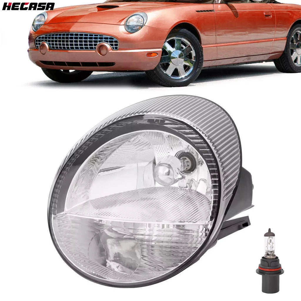 Left Driver Side Headlight Assembly for Ford Thunderbird (2003–2005)