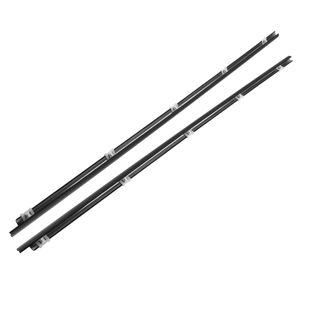 2PC Window Molding Trim Weatherstrip for Honda Civic (1992–1995) 72450SR3003