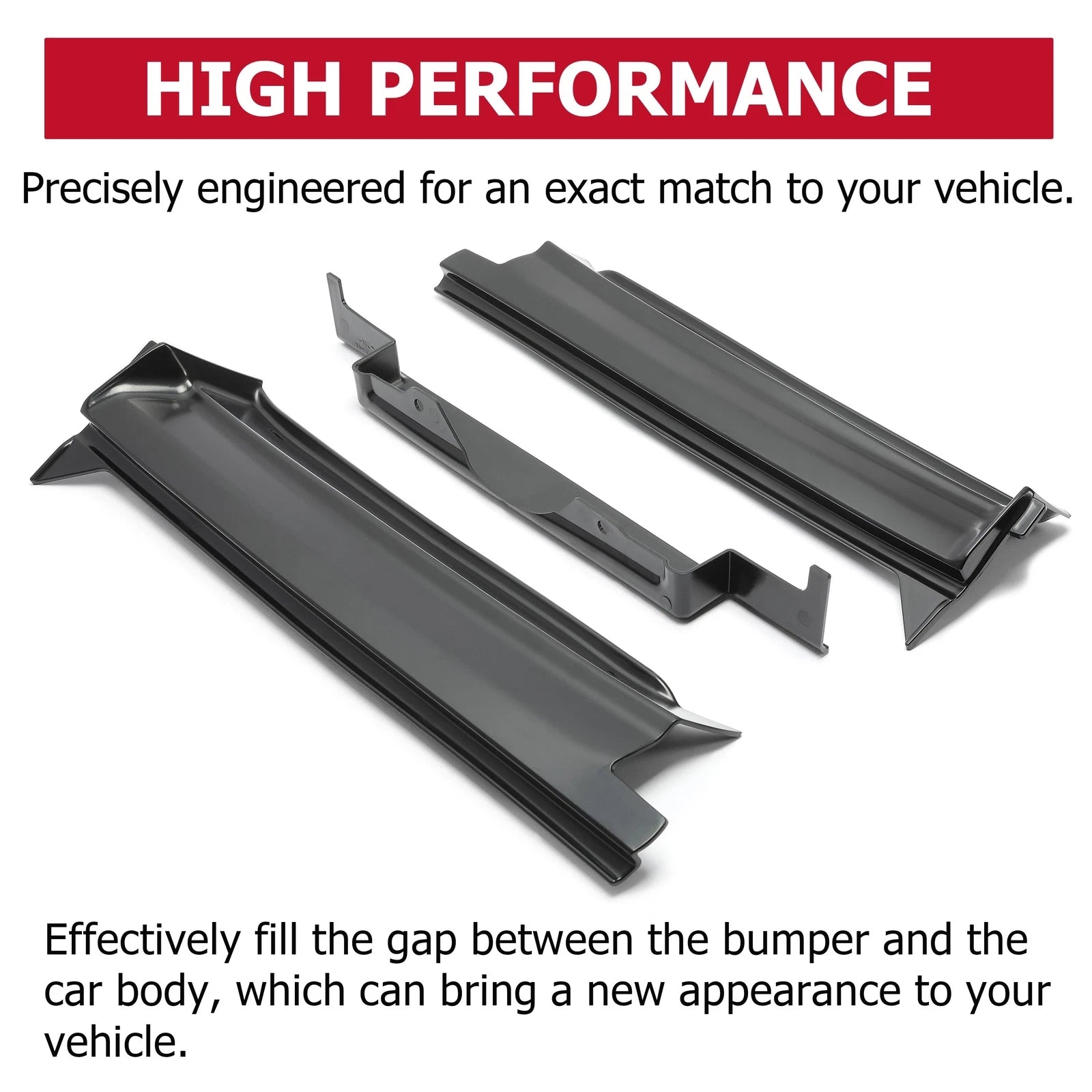 Rear Bumper Fillers for Cadillac Fleetwood Brougham DeVille (1977–1979)