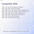 Passenger Side Inner Weatherstrip Replacement for (See compatibility Chart)