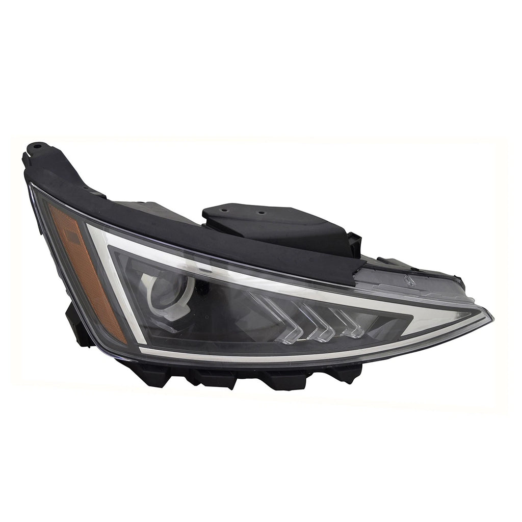 Halogen Headlight Assembly for Hyundai Elantra (2017–2019)