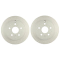 Set of 2 Bosch QuietCast Rear Disc Brake Rotors for Equinox Terrain (2010–2017)