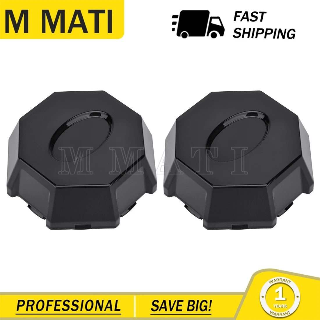 2 Pack Wheel Center Rim Caps for Polaris ACE 570 (2016–2017, 2019)