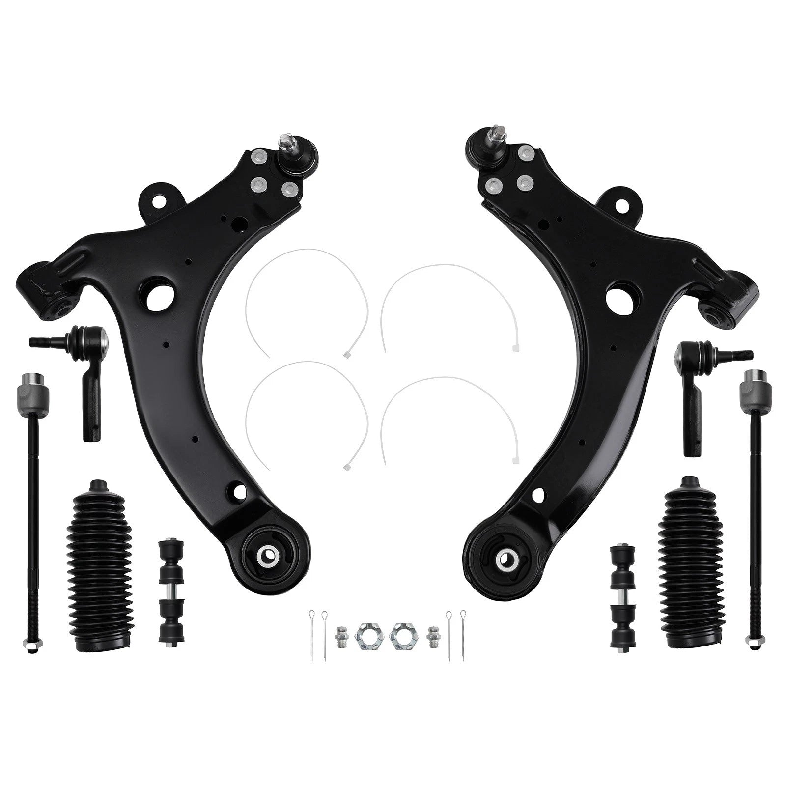 Front Lower Control Arms Suspension Kit for 2005-2009 Buick Allure LaCrosse