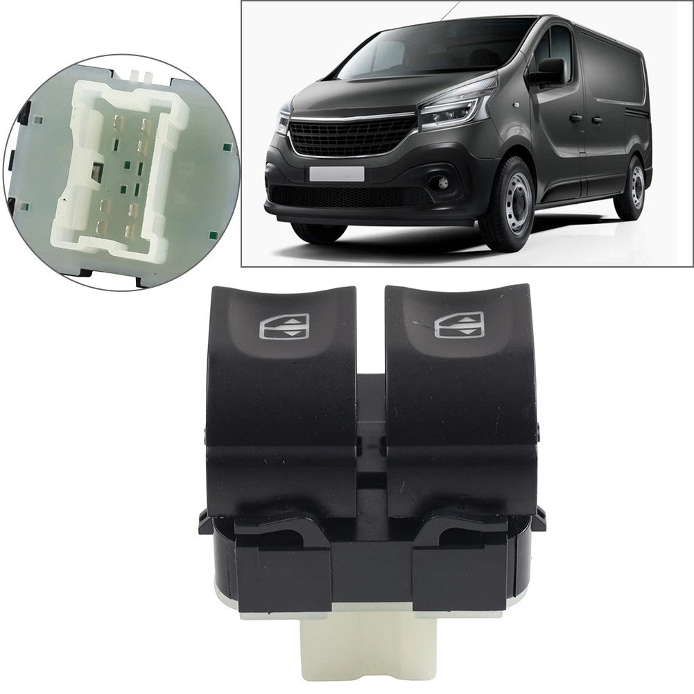 Front Right Electric Window Switch for Renault Trafic Kangoo Captur