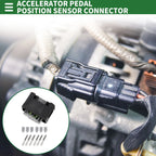 6 Pin Accelerator Pedal Position Sensor Connector for Volkswagen 