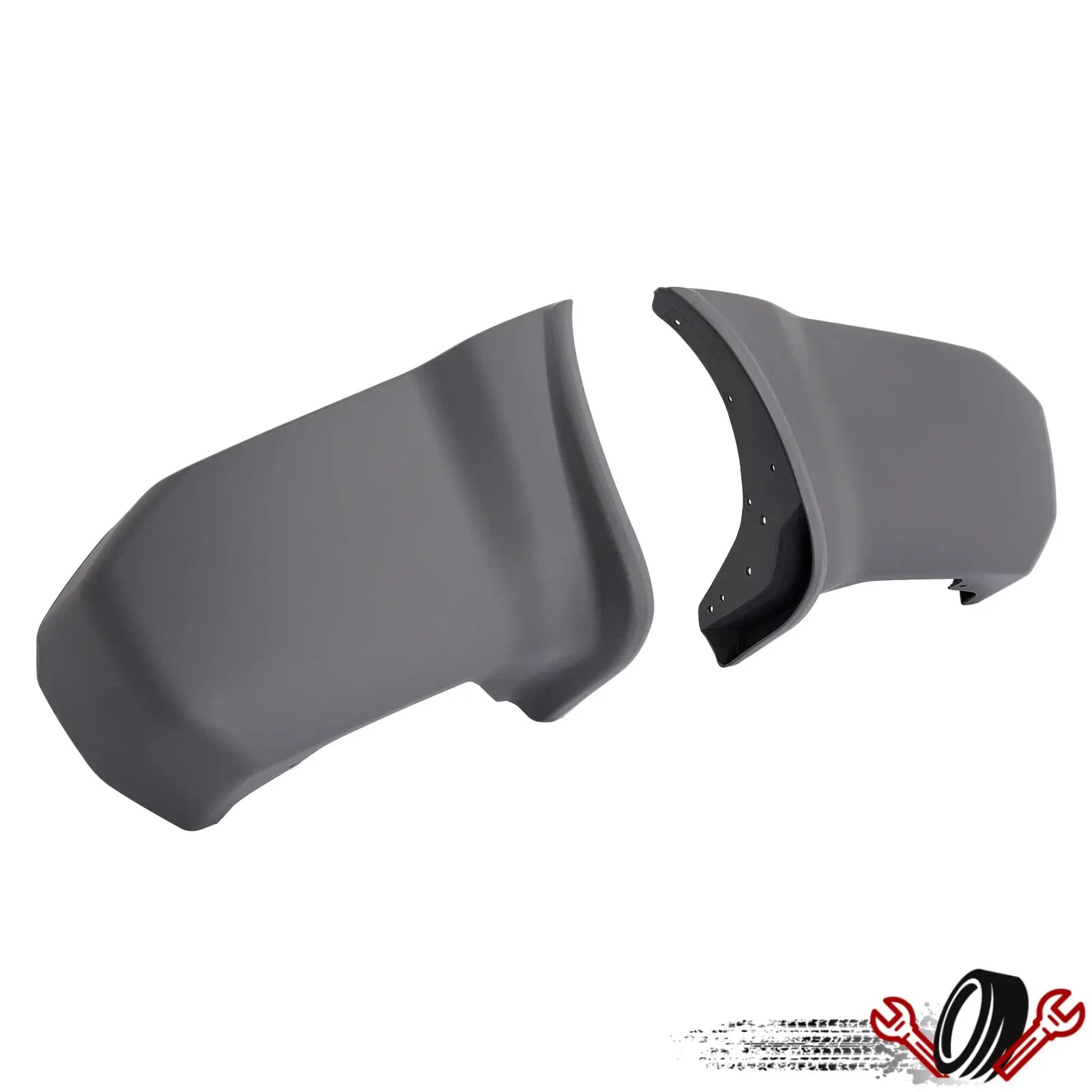 Pair Rear Bumper End Cap Extension for Nissan Xterra (2000–2004)