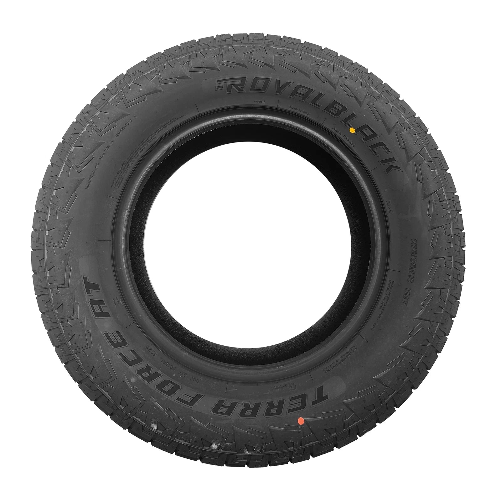 Set of 4 All Season Tires for TERRA FORCE AT 275/65 R18