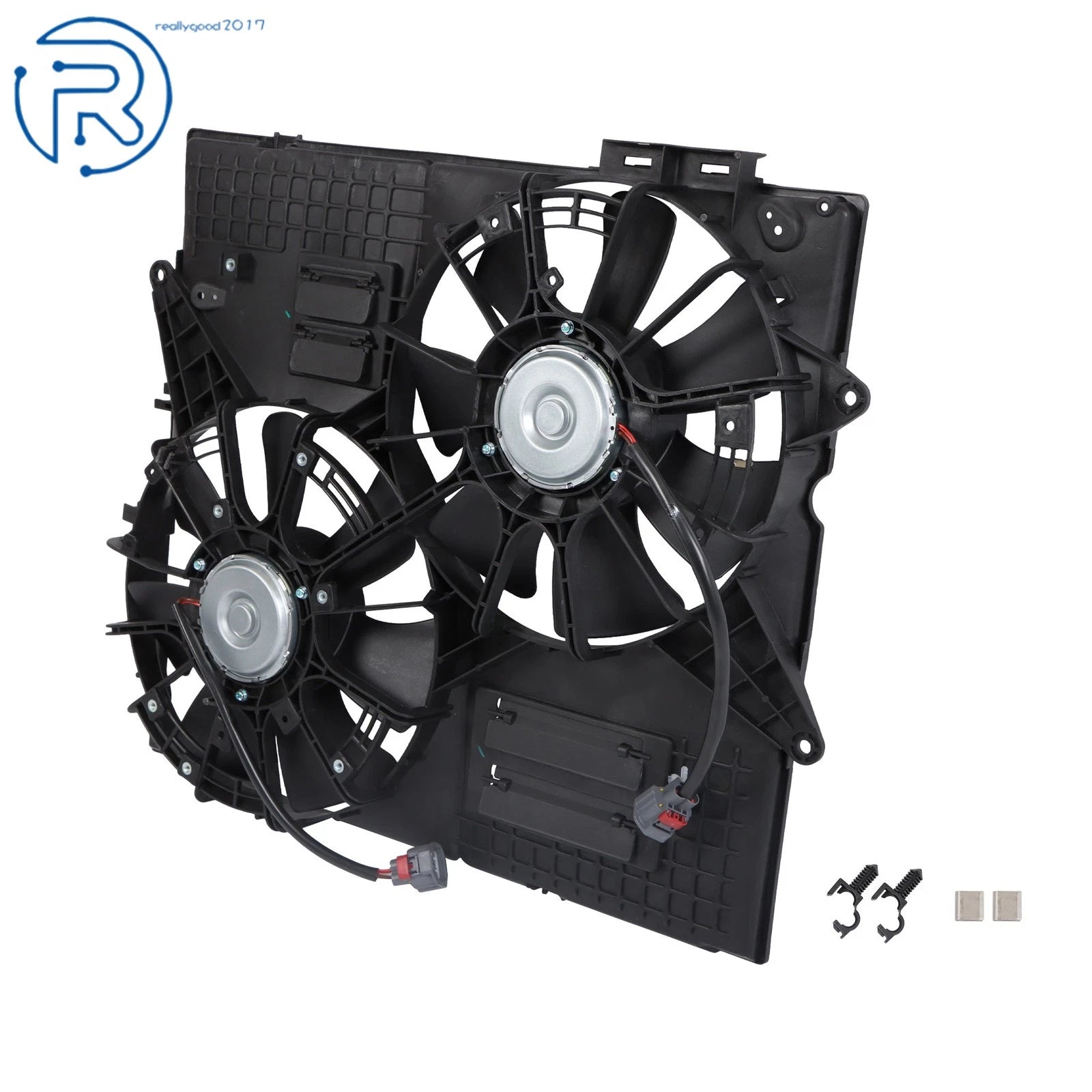 Radiator Cooling Fan Assembly for Cadillac CTS (2006–2009) STS V8 4.4L 6.2L