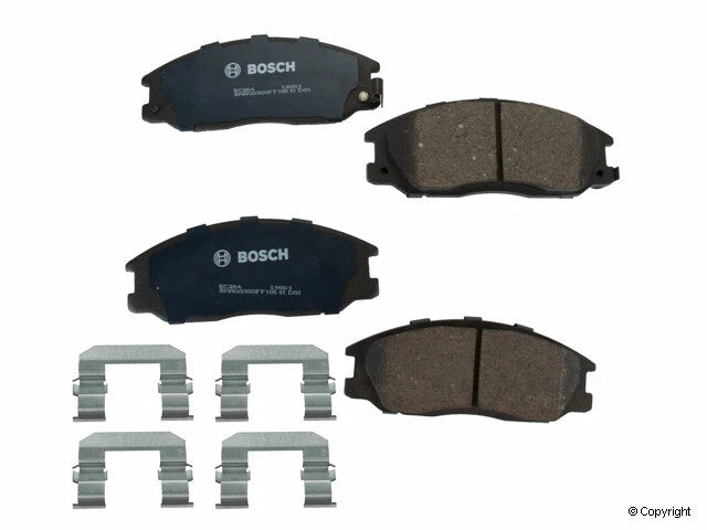 Bosch Front QuietCast Ceramic Brake Pads w/ Hardware for