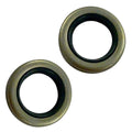 2Pcs Drive Shaft Seal for Evinrude Johnson Outboard (18-2062, GLM 86250)