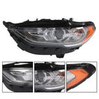 Driver Left Side Headlight Assembly for Ford Fusion (2017–2019) W/LED DRL Chrome