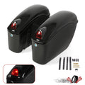 Universal Hard Saddle Bags for Harley Honda Yamaha Cruiser (Motorcycle)