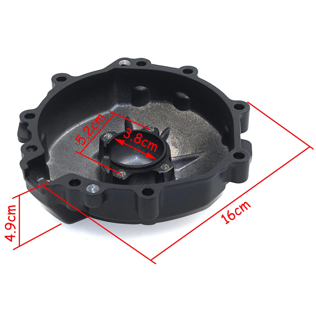 Black Engine Stator Cover for Kawasaki ZX-6R (2009–2014)
