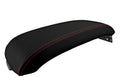 Leather Console Lid Armrest Cover for Ford Edge (2007–2010) Red Stitch