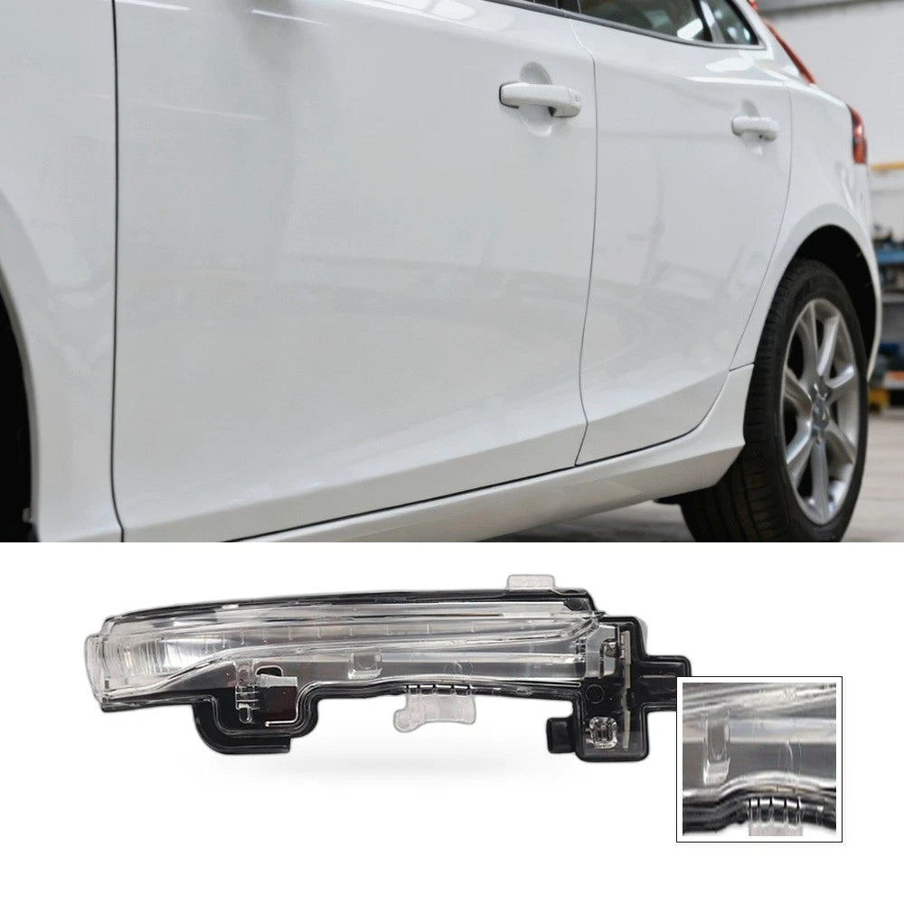Rear View Mirror Turn Signal Indicator for Volvo V40 V60 S60 S60L S80L (2013–2020)