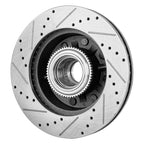 Disc Brake & Pad Kit for Ford F-250 Super Duty (2010–2012) Cross-drilled