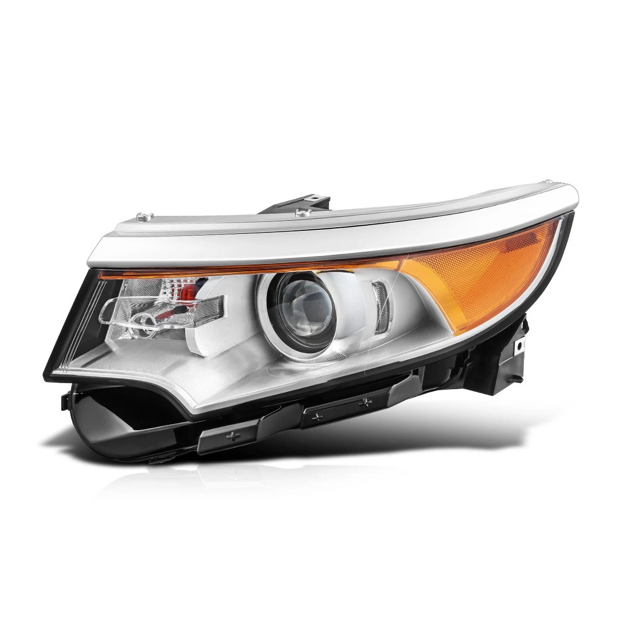 LED DRL Black Headlights for Chevy Avalanche Silverado (2003–2007)