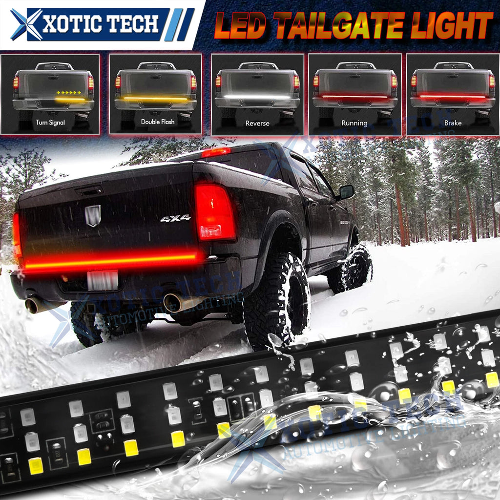 5 Function 60" 432LED Truck Strip Tailgate Light Bar for Dodge Ram (2010–2018)