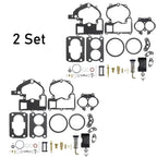 Set of 2 Carburetor Repair Parts for Mercury Mercruiser 3.0L 4.3L 5.0L 5.7L