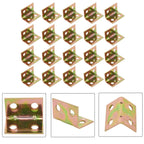 Angle Bracket for Stainless Steel Table Fastener 4 Holes 90 Degree