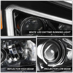 Right Side LED DRL Projector Headlight Lamp Assembly for Tucson (2019–2021)