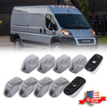 10X Cab Roof Marker Running Lights for Ram ProMaster 1500 2500 3500 (2014–2023)