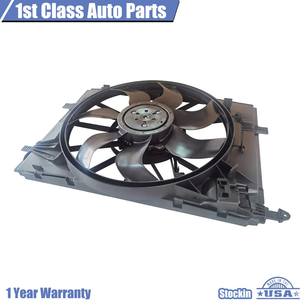 Radiator Cooling Fan Assembly for Mercedes-Benz W205 C-Class (2015–2021)