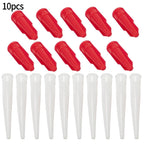 Silicone Tube Nozzle Cap Set for Mastic Cartridge (Re Sealable)