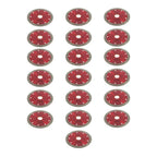 Set of 20 Diamond Blades for Angle Grinder (4-1/2 Inch)