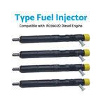4x Fuel Injector for Kia Sedona 2.9 CRDi (2006–2014) 33800-4X400 R03902D