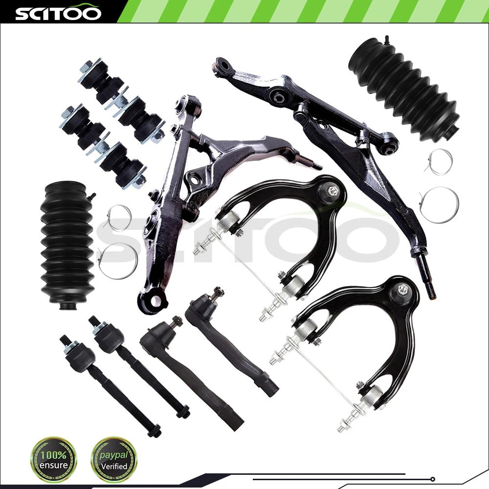 14x Front Steering Sway Bar End Link Tie Rod End Kit for Toyota Solara (1999–2002)