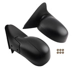 Black Manual Mirrors Pair for Ford F-150 Harley Davidson (2001–2003) FO1321300