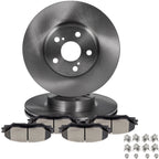 Front Brake Pads and Rotors for Scion xD, Toyota Corolla (2008–2014)