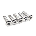 5 x M8x30mm Steel Bolts Hex Socket Disc Brake Rotor Screws Fasteners