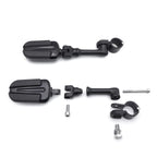 4.5" Black Slipstream Footpegs 1-1/4" for Yamaha Road Star Warrior (2002–2009)