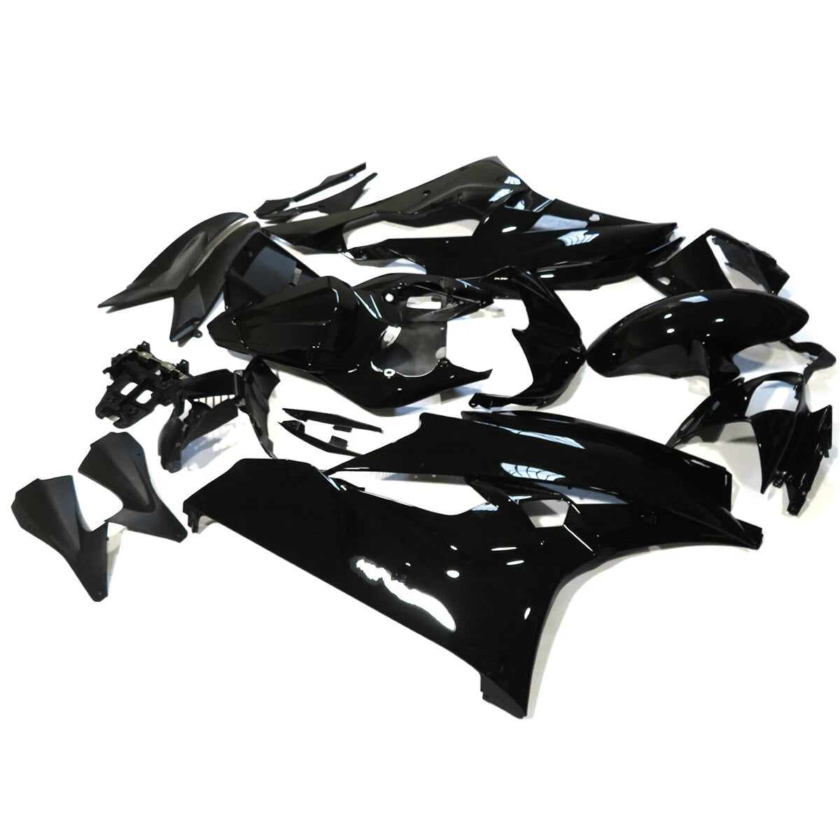 Glossy Black ABS Fairing Kit for Yamaha YZF R6 (2006–2007)