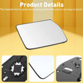 Heated Mirror Glass for Ford F150 Lincoln (Passenger Side Right)