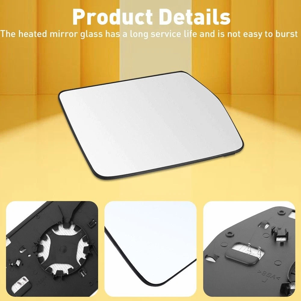 Heated Mirror Glass for Ford F150 Lincoln (Passenger Side Right)