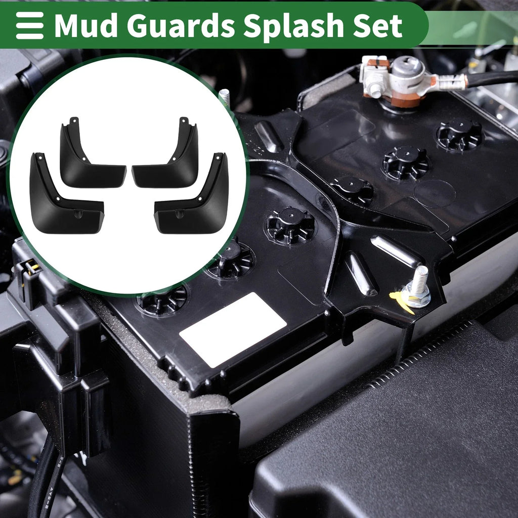 Mud Flaps Splash Guards for Hyundai Genesis GV80 2021-2023 with Mounts