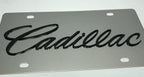 3D Chrome Black License Plate Frame Front for Cadillac (2009–2021)