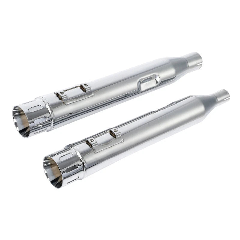 4" Megaphone Slip-on Muffler Exhaust Pipe for Harley Electra Glide (2017–2023)