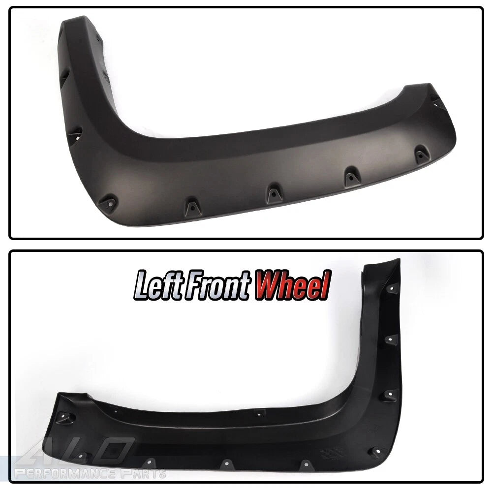 Pocket Style Fender Flares for Silverado 1500 Fleetside (2007–2013)