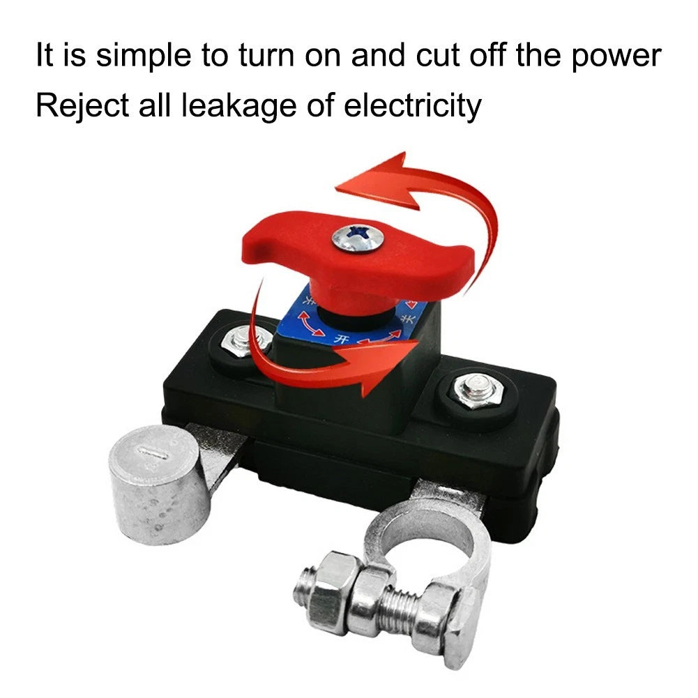 Power Cutoff Switch for Trucks RVs Boats (12V 24V)