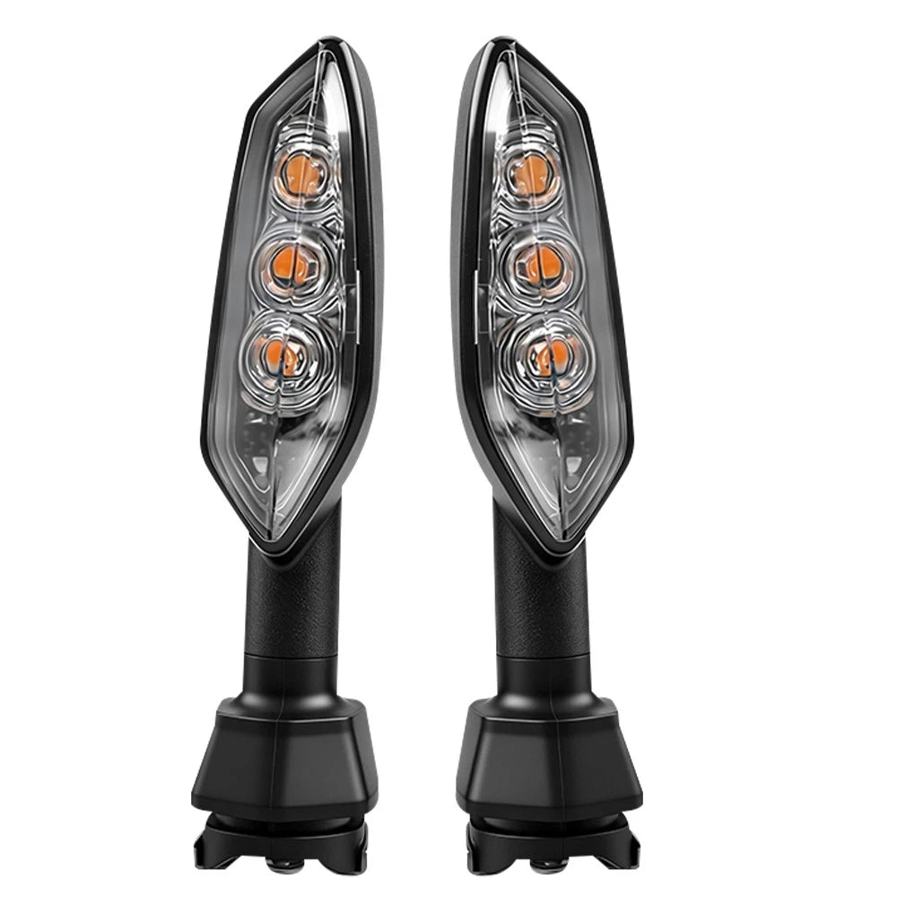 2Pcs Turn Signal Lamps for Kawasaki Versys 650 1000 KLR650 Z H2 (2015–2023)